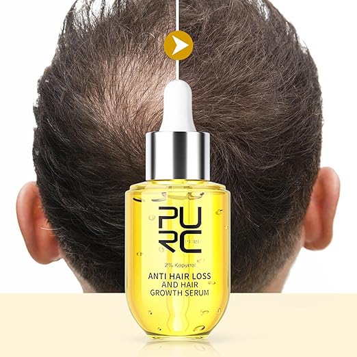 PURC-Sérum anti-chute de cheveux pour hommes et femmes